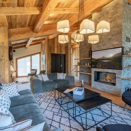 De Luxe Familial Avec Piscine Et Sauna, Proche Des Pistes Et Commodites A Le Praz - Fr-1-568-37 *