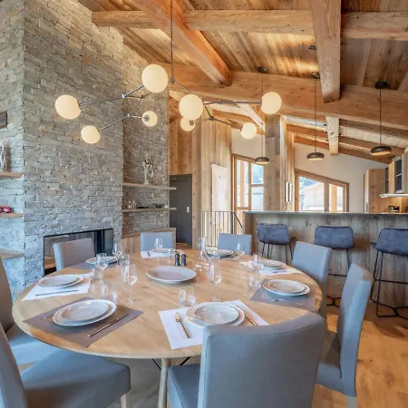 Chalet De Luxe Familial Avec Piscine Et Sauna, Proche Des Pistes Et Commodites A Le Praz - Fr-1-568-37 Courchevel